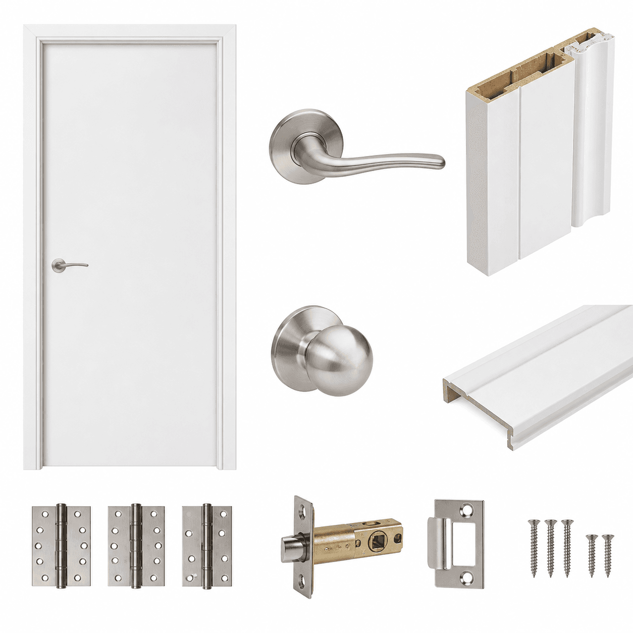 PUERTA INTERIOR TERCIADO 90 X 200