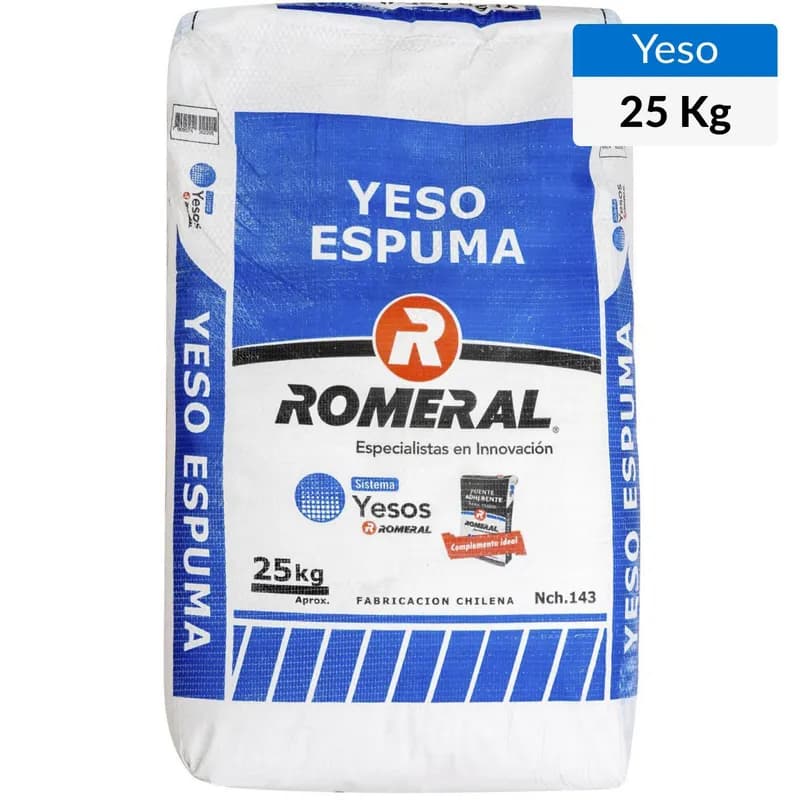 YESO ROMERAL 25 KILOS