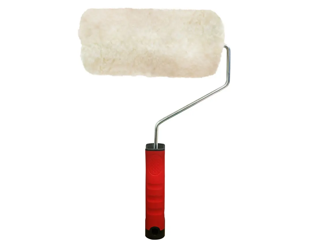 RODILLO ESTAMPA PRO POLIESTER 18CM PELO LARGO 22