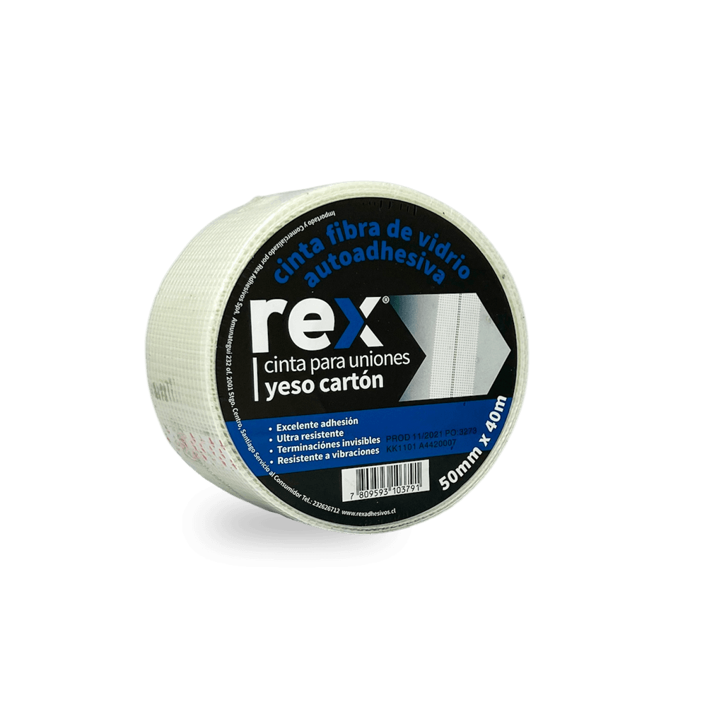 CINTA FIBRA REX 50MM X 40MTS